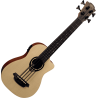 UKELELE LAG TIKI UKU MINI BASS CUTAWAY ELETROACUSTICO