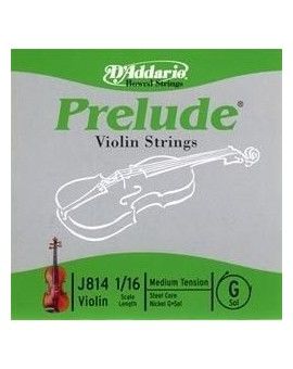 Cuerda Violín D'Addario Prelude Sol 1/16