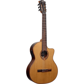 GUITARRA CLÁSICA LÂG AUDITORIUM A/E OCCITANIA 118 - NATURAL