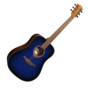 GUITARRA ACÚSTICA LAG DREADNOUGHT - EDICIÓN LIMITADA BLUE BURST