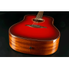GUITARRA ACÚSTICA LAG DREADNOUGHT - EDICIÓN LIMITADA RED BURST