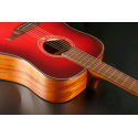 GUITARRA ACÚSTICA LAG DREADNOUGHT - EDICIÓN LIMITADA RED BURST