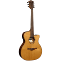GUITARRA ACÚSTICA LÂG AUDITORIUM SLIM CUTAWAY TRAMONTANE 118 A/E - NATURAL