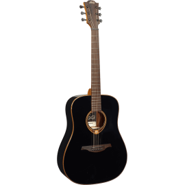 GUITARRA ACÚSTICA LÂG DREADNOUGHT TRAMONTANE 118 - NEGRA