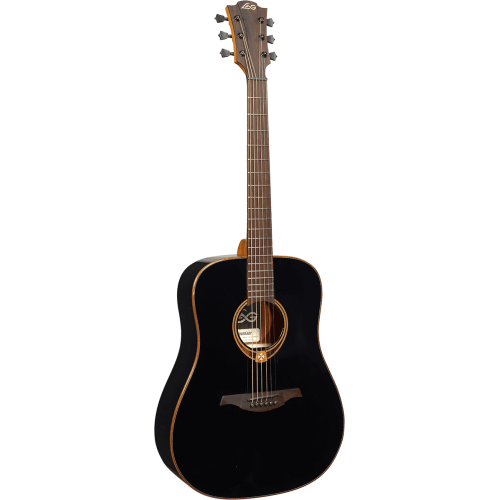 GUITARRA ACÚSTICA LÂG DREADNOUGHT TRAMONTANE 118 - NEGRA