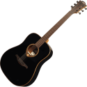 GUITARRA ACÚSTICA LÂG DREADNOUGHT TRAMONTANE 118 - NEGRA