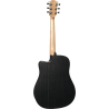 GUITARRA CÚSTICA LÂG DREADNOUGHT CUTWAY TRAMONATNE 70 A/E - BLACK & BROWN