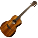 GUITARRA ACÚSTICA LÂG PARLOR A/E TRAMONTANE 98 - CAOBA