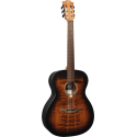 GUITARRA ACUSTICA LAG NYLON AUDITORIUM BLACK & BROWN