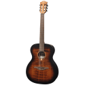 GUITARRA ACUSTICA LAG NYLON AUDITORIUM BLACK & BROWN