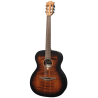 GUITARRA ACUSTICA LAG NYLON AUDITORIUM BLACK & BROWN