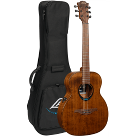 GUITARRA ACÚSTICA LÂG TRAVEL A/E BLUE WAVE 1 - MARRÓN