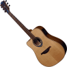GUITARRA ACÚSTICA DREADNOUGHT TRAMONTANE HYVIBE 15 A/E CUTAWAY (ZURDOS)