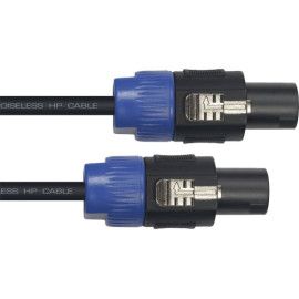 Cable de 20 metros de largo. 2 conectores Speakon