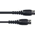 Cable de 1 metro de largo. DIN de 5 pines a DIN de 5 pines