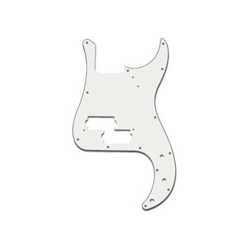 Golpeador para bajo P-Bass color blanco