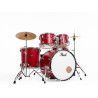 KIT ROADSHOW 2216B/1008T/1209T/1616F + 1455S con Herrajes & Platos Solar(2) - Matte Red