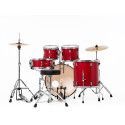 KIT ROADSHOW 2216B/1008T/1209T/1616F + 1455S con Herrajes & Platos Solar(2) - Matte Red