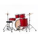 KIT ROADSHOW 2216B/1008T/1209T/1616F + 1455S con Herrajes & Platos Solar(2) - Matte Red