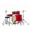 KIT ROADSHOW 2216B/1008T/1209T/1616F + 1455S con Herrajes & Platos Solar(2) - Matte Red