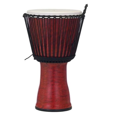 DJEMBE 10" PEARL SINTETICO ROPE TUNED MOLTEN SCARLET