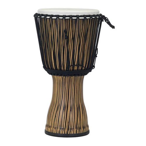 DJEMBE 14" PEARL SINTETICO ROPE TUNED ZEBRA GRASS