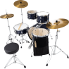 KIT ROADSHOW 2016B/1007T/1208T/1414F + 1405S Herrajes, Sillín & 3 Platos Solar - Royal Blue Me