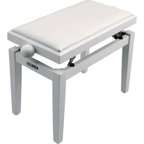 BANQUETA PIANO DELUXE PB100 MADERA - BLANCA MATE