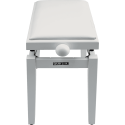 BANQUETA PIANO DELUXE PB100 MADERA - BLANCA MATE