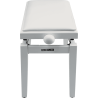 BANQUETA PIANO DELUXE PB100 MADERA - BLANCA MATE