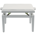 BANQUETA PIANO DELUXE PB100 MADERA - BLANCA MATE