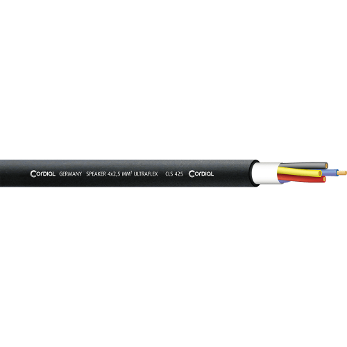 Bobina cable Altavoz 4 x 2,5 mm² 100 m