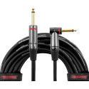 Cable de instrumento jack recto/jack acodado - 6 m