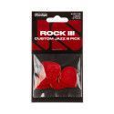 PACK 6 PÚAS ROCK III NYLON CUSTOM JAZZ III GOLD