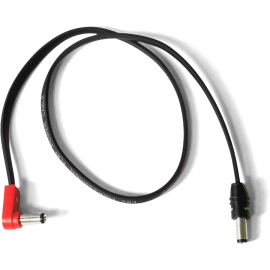 CABLE ALIMENTACIÓN SA FLAT Negro (Polaridad Invertida) - 48 cm