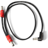 CABLE ALIMENTACIÓN SSA FLAT CONEXIÓN SERIE Negro - 48 cm