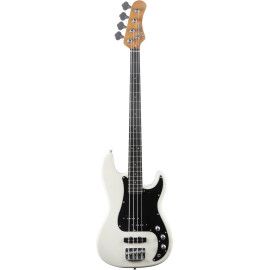 Bajo eléctrico Eko Starter PJ400 tipo Precision Blanco Vintage