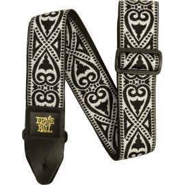 CORREA EB GUIT/ BAJO JACQUARD - BLACK HEART