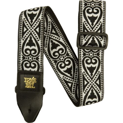 CORREA EB GUIT/ BAJO JACQUARD - BLACK HEART