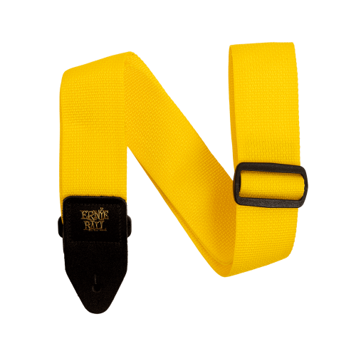 CORREA GUIT/ BAJO POLYPRO - AMARILLO & NEGRO