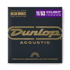 JUEGO ACÚSTICA BRONZE 80/20 MEDIUM LIGHT 11-52