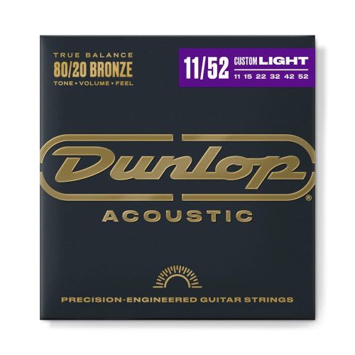 JUEGO ACÚSTICA BRONZE 80/20 MEDIUM LIGHT 11-52