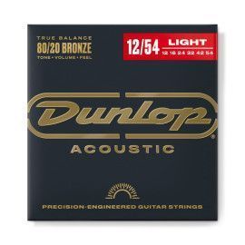 JUEGO ACÚSTICA BRONZE 80/20 LIGHT 12-54
