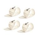 PLAYER'S PACK DE 4 POUCES BLANCS, LARGE