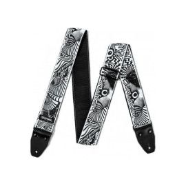 CORREA GUIT/ BAJO I LOVE DUST VORTEX - Black/White
