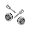 BOTÓN CORREA STRAPLOK® FLUSH MOUNT (PAR) - NICKEL