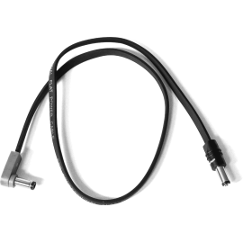 CABLE ALIMENTACIÓN SA  (2.1 a 2.5 mm) FLAT Negro - 48 cm