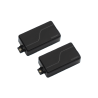 SET 2 PASTILLAS FLUENCE HUMBUCKER MICK THOMSON SIGNATURE - Matte Black Nickel
