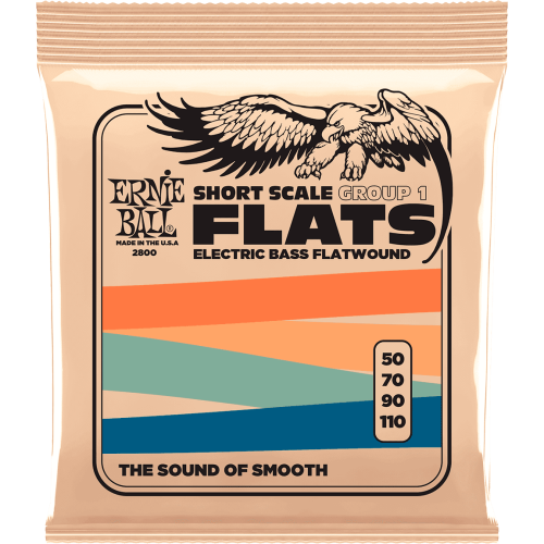 JUEGO BAJO ELÉCTRICO ENTORCHADO PLANO GROUP II SHORT SCALE 50-110