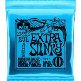 JUEGO ELÉCTRICA SLINKY EXTRA 8-38 TRIPACK (3)